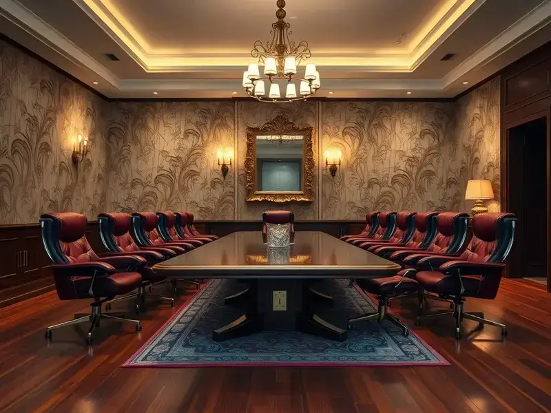 Luxurious executive meeting room