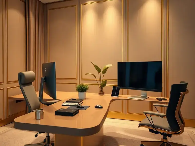 Professional virtual office workspace